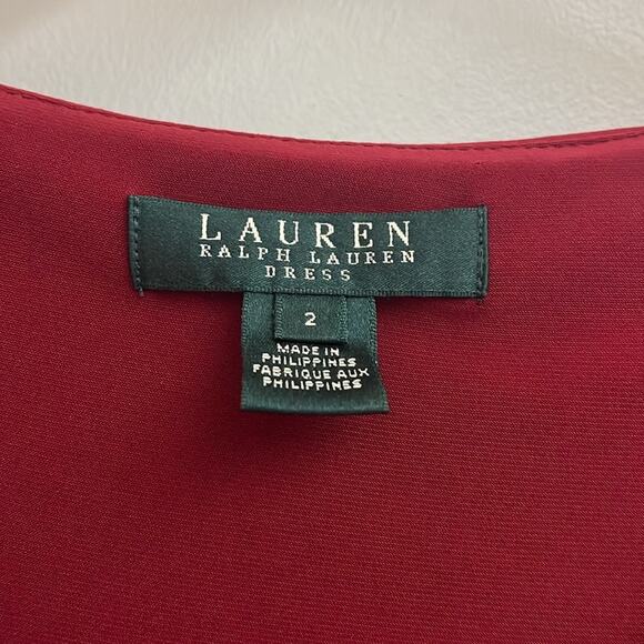 Red Ralph Lauren Dress - Picture 4 of 6